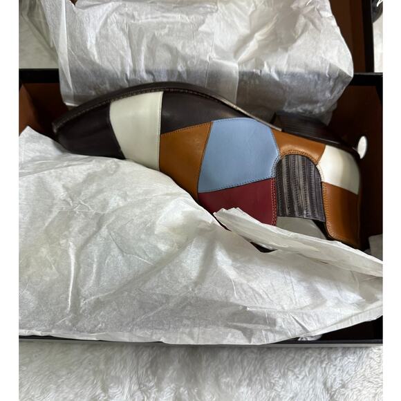 Coach Patchwork Bandit Bootie Leather Womens New in Box Size 9.5 - Picture 8 of 8